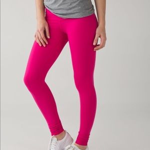 Lululemon Wunder Under Pant III Jewelled Magenta